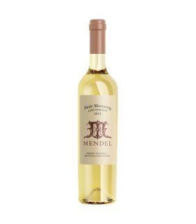 Vino Petit Manseng Late Harvest Mendel 500 Ml.