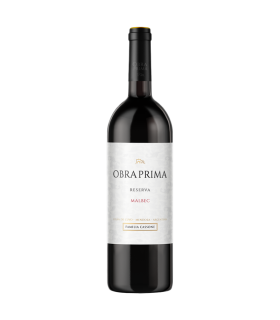 Vino Malbec Familia Cassone Obra Prima 750 Ml.