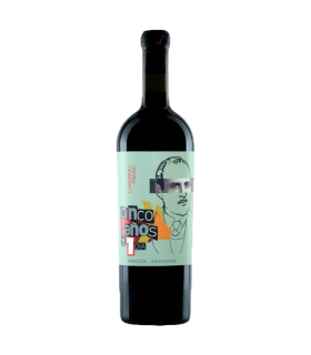 Vino Cabernet Franc Cinco Años Y Un Dia 750 Ml