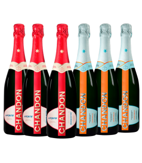 Espumante Chandon Mix Delice + Aperitif Caja X6