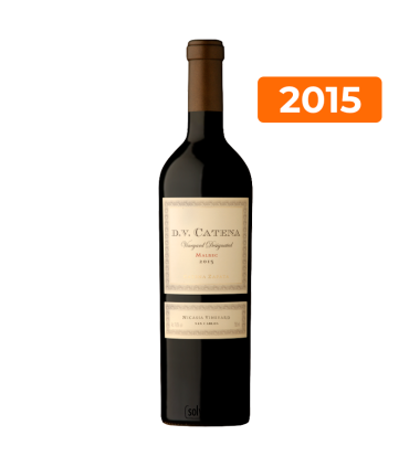 Vino Catena Zapata Dv Nicasia Malbec Añada 2015 750ml | Sol y Vino