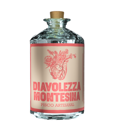 Destilería Andina - Diavolezza Montesina Pisco - 1000ml | Sol y Vino