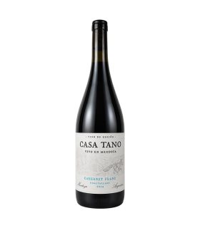 Vino Cabernet Franc Casa Tano Vivo En Mendoza 750 Ml